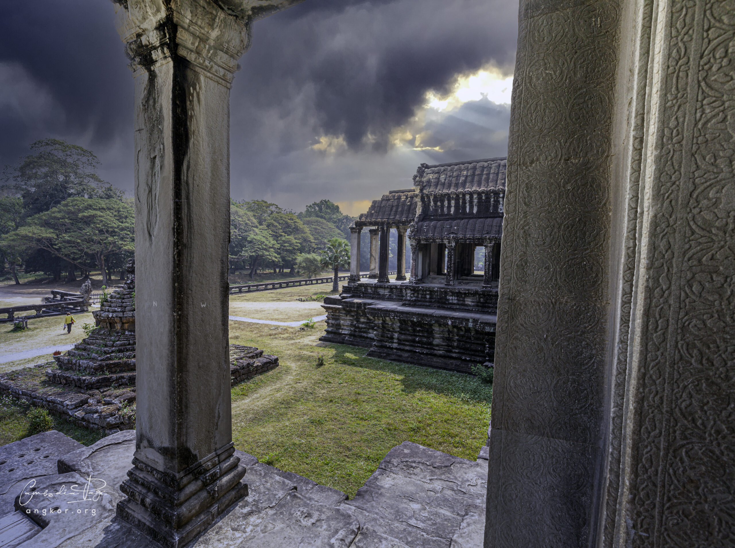 Angkor Wat Complex - Back View